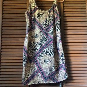 Vintage cheetah party dress